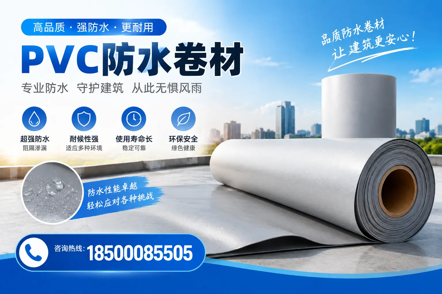 如何选择高质量的PVC防水卷材？吉林市消费者必看指南